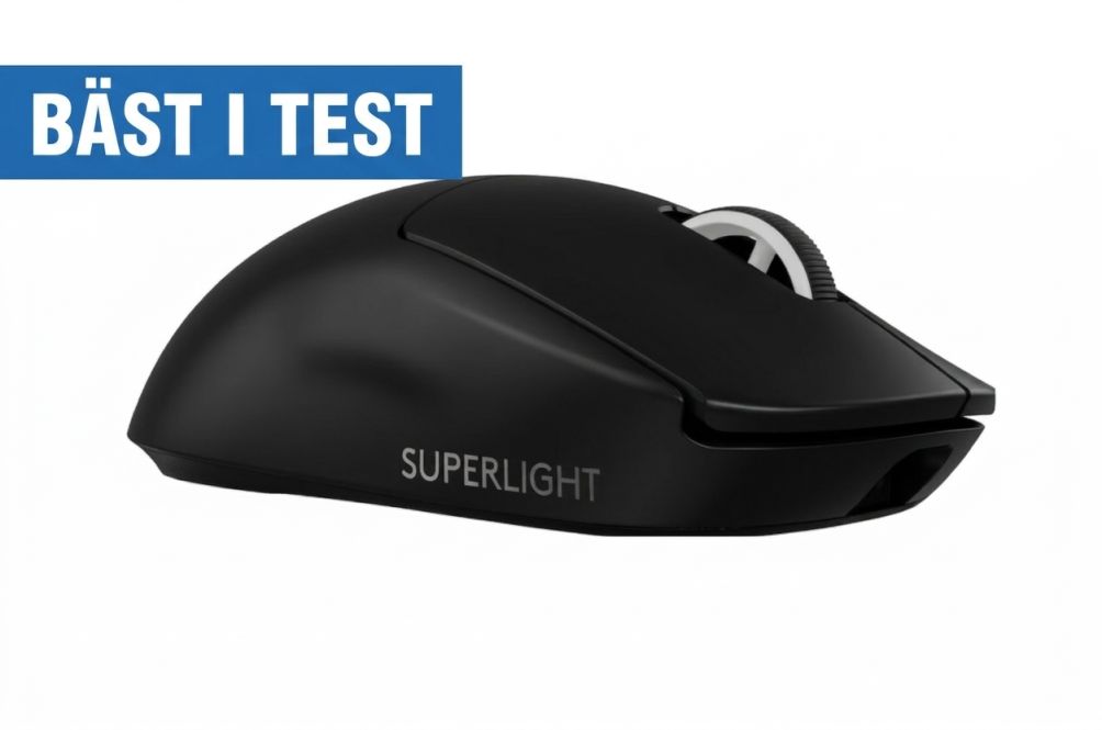 Bästa Gamingmus - Bäst I Test 2026 | OGTeknik Logitech G PRO X Superlight 2 Wireless Bäst i test