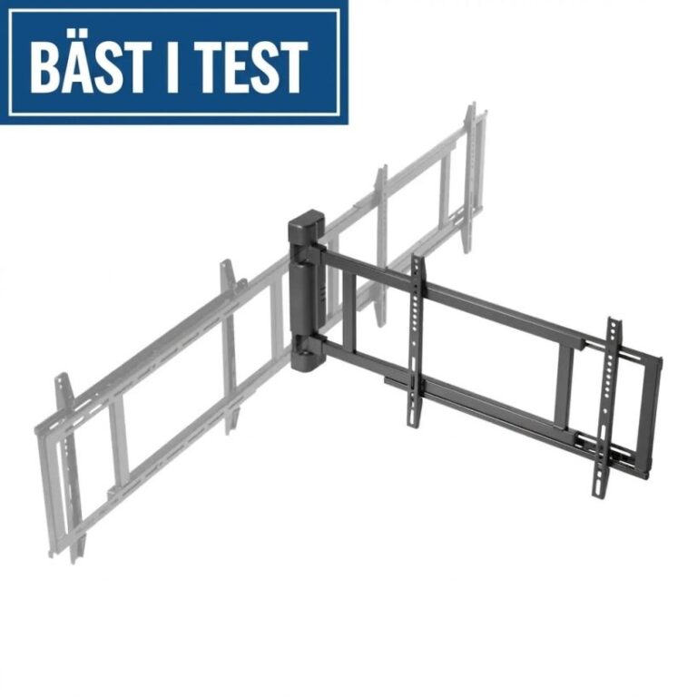 Väggfäste TV - Bäst I Test 2026 | OGTeknik Nikabe Motoriserat väggfäste bäst i test