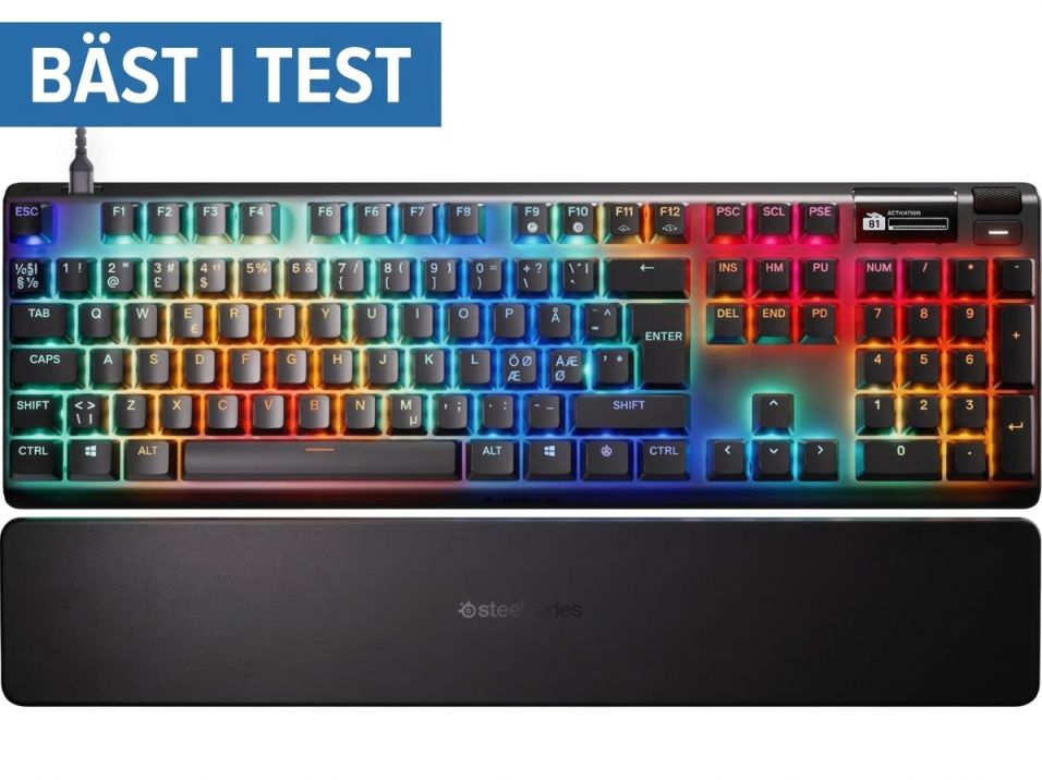 Bästa Gaming Tangentbord - Bäst I Test 2026 | OGTeknik Steelseries Apex Pro Gen 3 Bäst I Test